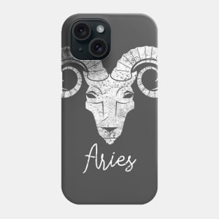 Aries Animal Vintage Personality Horoscope Zodiac Phone Case