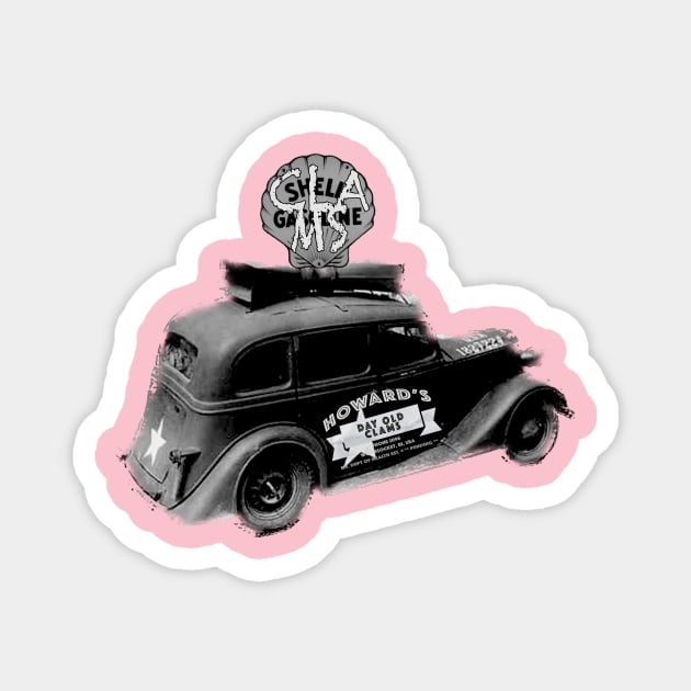 Clam Car Magnet by Stacye and Steves Cringefest