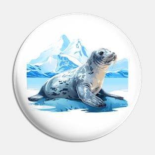 Leopard Seal Pin