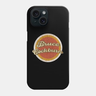 circle vintage Bruce Cockburn Phone Case