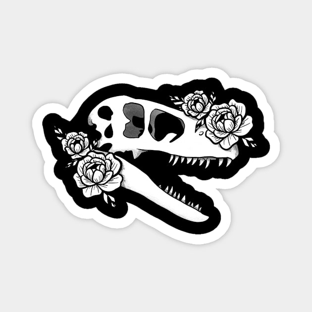 Betasuchus Tattoo Style Magnet by SoulasaurusRex