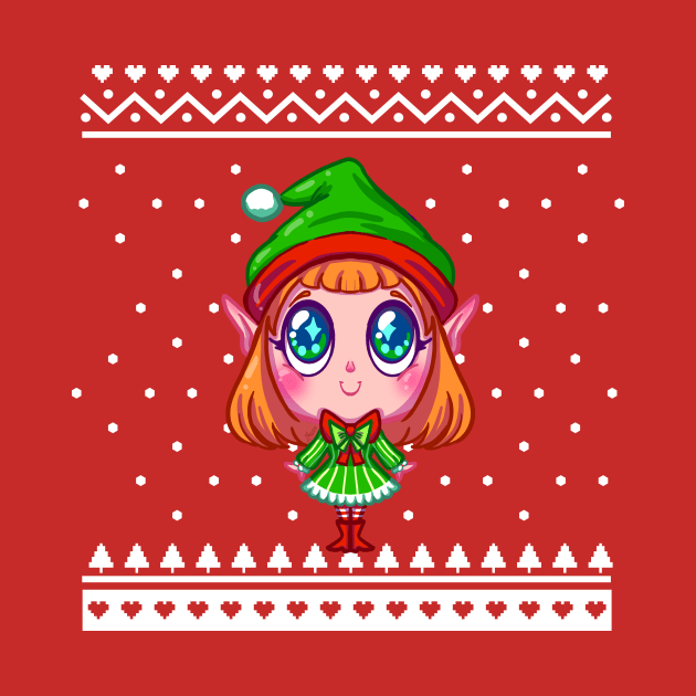 Christmas Sweater Elf by koneko