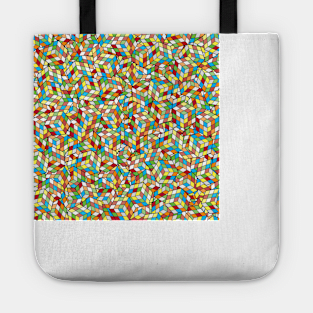 Rubix Cube Pattern Tote