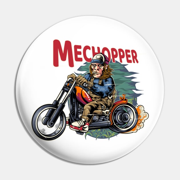 Mechopper Pin by Bayuktx