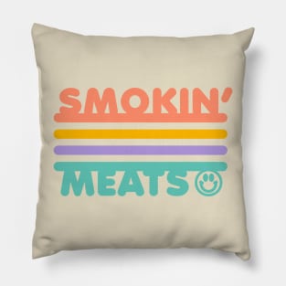SMOKIN MEATS TIKTOK SHIRT Pillow
