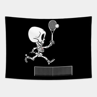 tenis skeleton halloween Tapestry