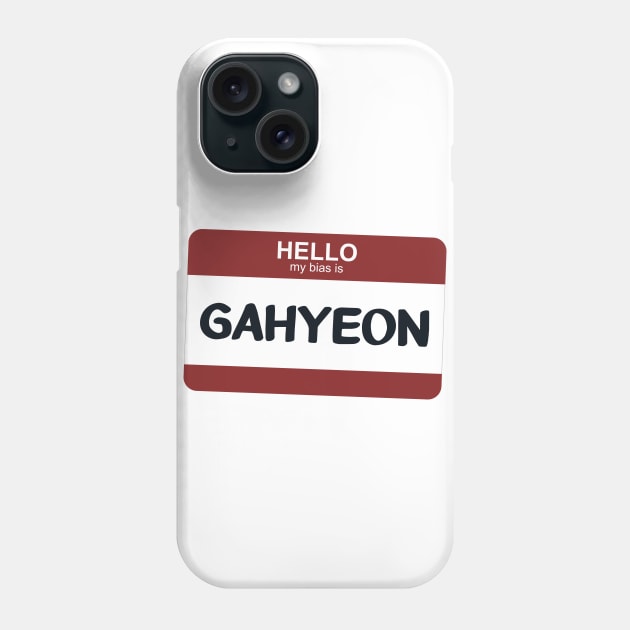 My Bias is Gahyeon Phone Case by Silvercrystal