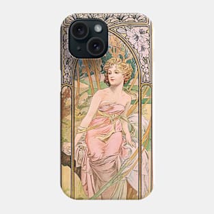 Times of the Day - Morning Awakening, 1899 Phone Case