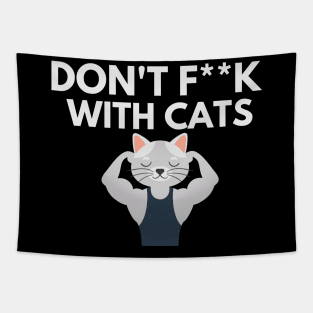 Dont F With Cats Tapestry