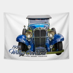 1933 Willys Overland Deluxe Sport Touring Tapestry