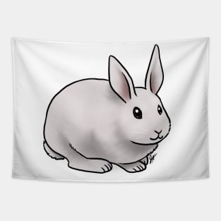 Small Mammal - Rabbit - White Tapestry