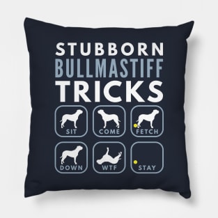 Stubborn Bullmastiff Tricks - Dog Training Pillow