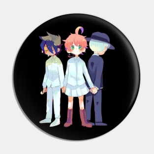 Cute Trio The Promised Neverland Pin