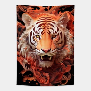 Tiger Splash Tapestry