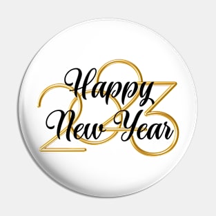 Happy New Year 2023 Pin