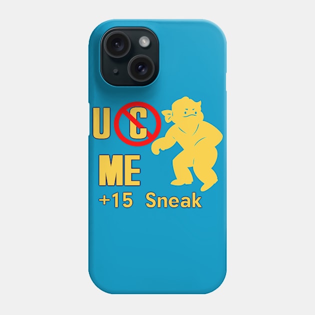 Sneaky Time Phone Case by KingVego