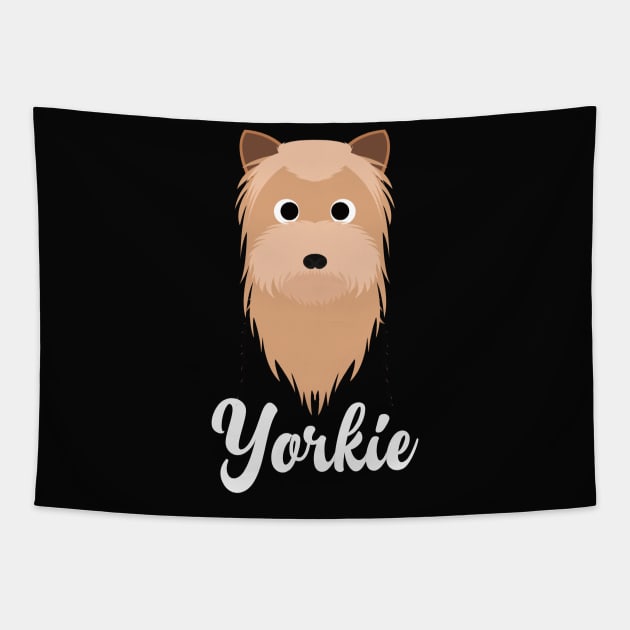 Yorkshire Terrier Yorkie Tapestry by DoggyStyles