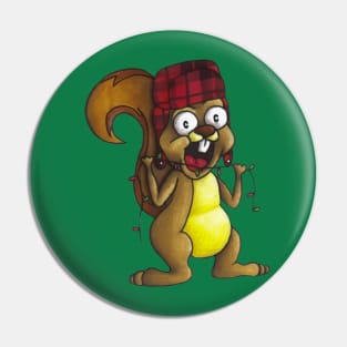 Earl the Squirrel Pin