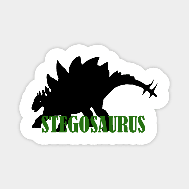 Stegosaurus_1 Magnet by D.H_Design