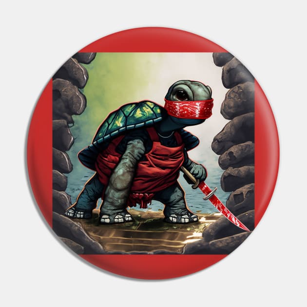 The Last Ronin Pin by FlySquareWare