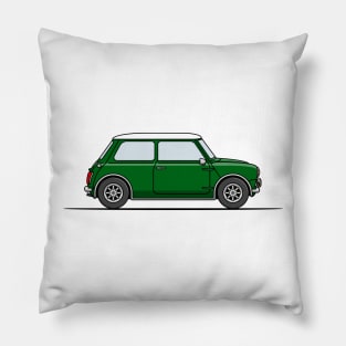 Classic Mini Cooper - Green Pillow