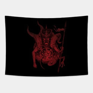 Dictionnaire Infernal: Asmodeus (2022 Red Variant) Tapestry