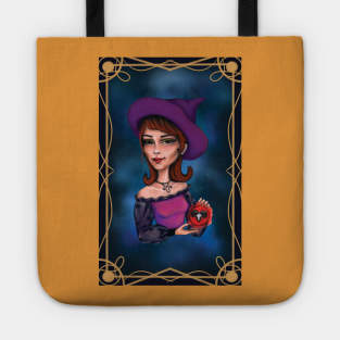 Red hair aries witch Tote