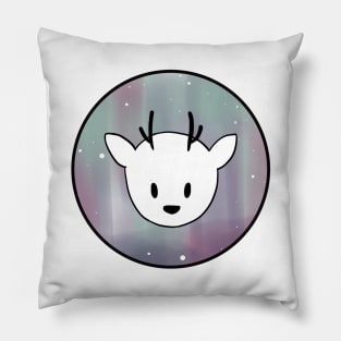 Twig the Deerfox Face, Deer Fox from Hilda Pillow