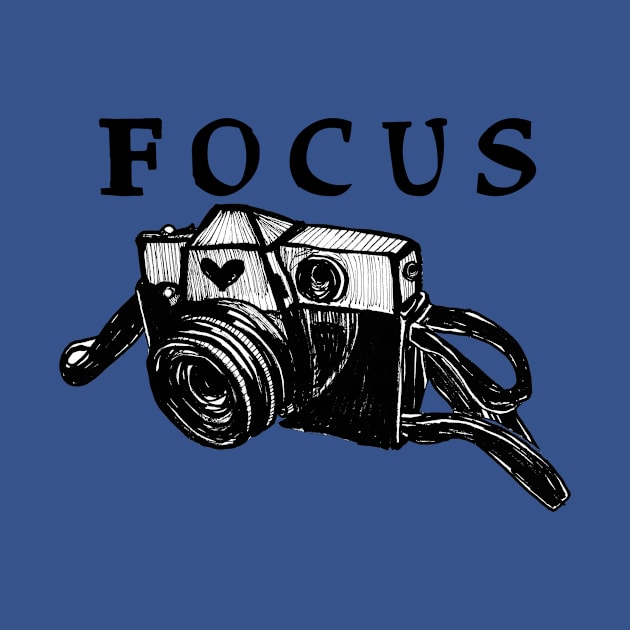 Focus On Photography: Vintage 35mm Camera by Tessa McSorley