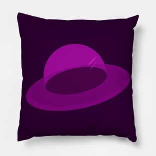 Purple UFO Pillow