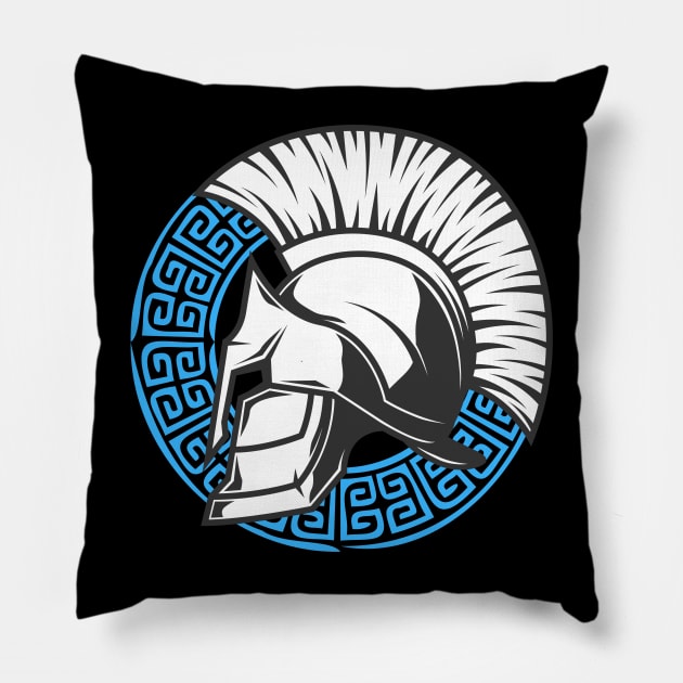 The Spartan Pillow by KreativPix