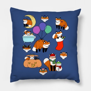 Foxes! Pillow