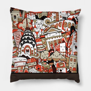 City that never sleeps Pillow