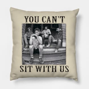 golden girls you cant sit vintage Pillow