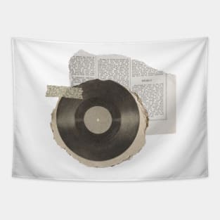 vintage vinyl sticker Tapestry