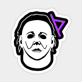 Michael Myers Thorn Symbol Thurisaz Magnet