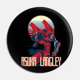 asuka langley Pin