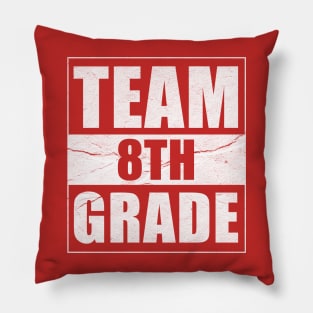 Team 8th Grade Teacher Back To School Pillow