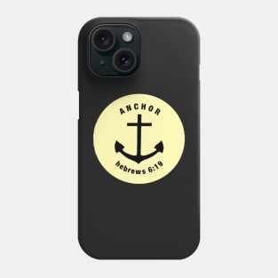 Hebrews 6:19 Anchor Yellow Phone Case