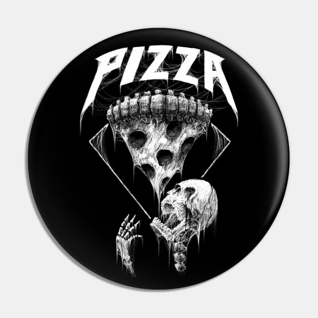 Pizza Til Death 3 Pin by BlackworldsArt