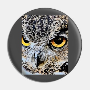The Eyes of an Owl Pin