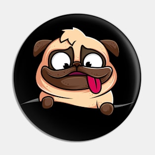 Adorabel  Funny Pug Pin