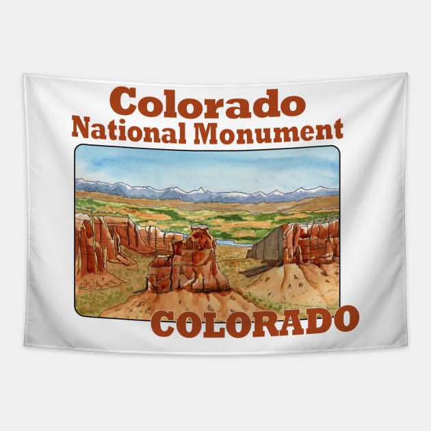 Colorado National Monument, Colorado Tapestry by MMcBuck