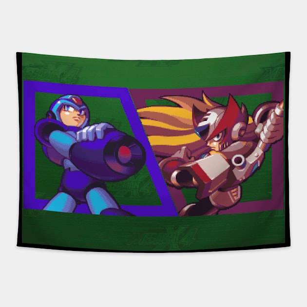 Choose Your Maverick Hunter Tapestry by SuperSensei