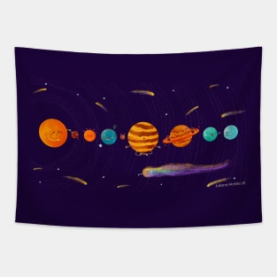 Cute Universe Tapestry