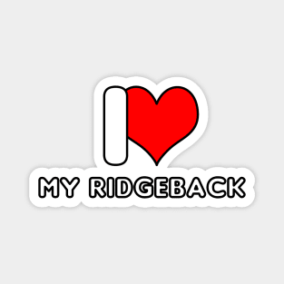 I love my Ridgeback Magnet