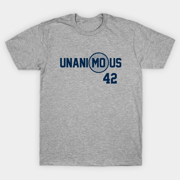 Unanimous 42, Mariano Rivera, New York Yankees Women's T-Shirt