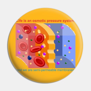 Semi-permeable membrane Pin