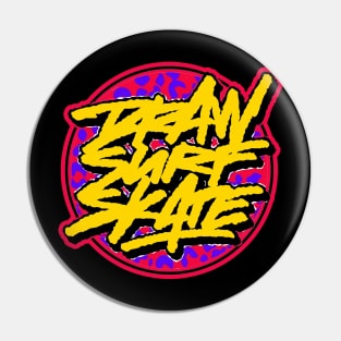 Draw Sure Skate Grafity Pin