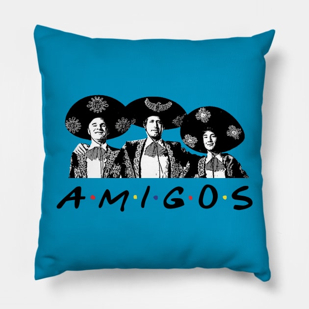 Amigos Pillow by jeffale5